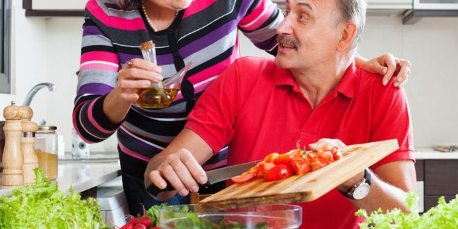 alimentación saludable en la tercera edad